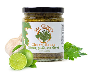 Mr. Chimi's Churri Sauce - Cilantro Chimichurri (1 Jar)